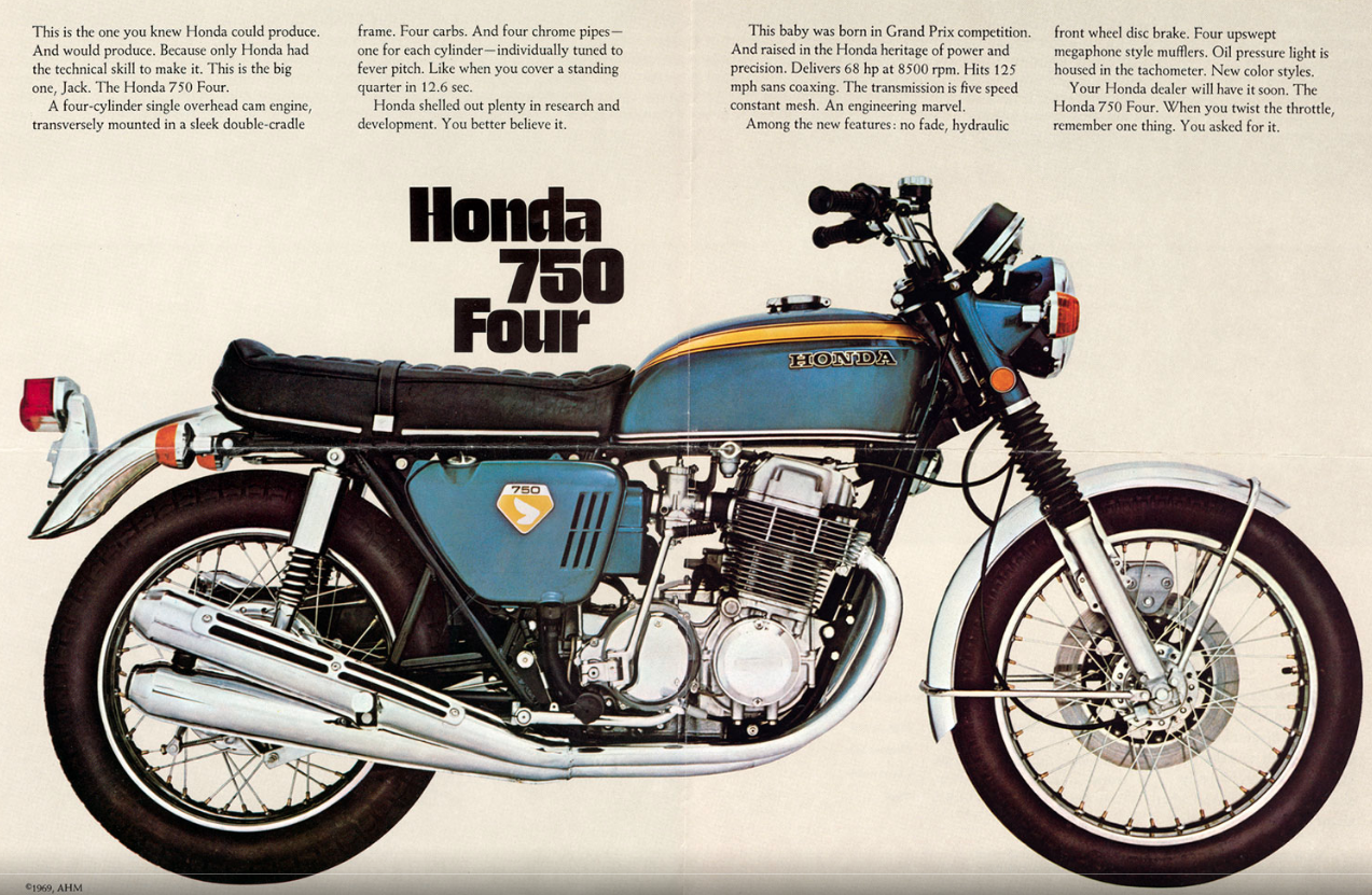 Honda CB 750 Four: história em sua garagem | Blog Honda Motos